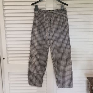M Plaid Sleep Pants